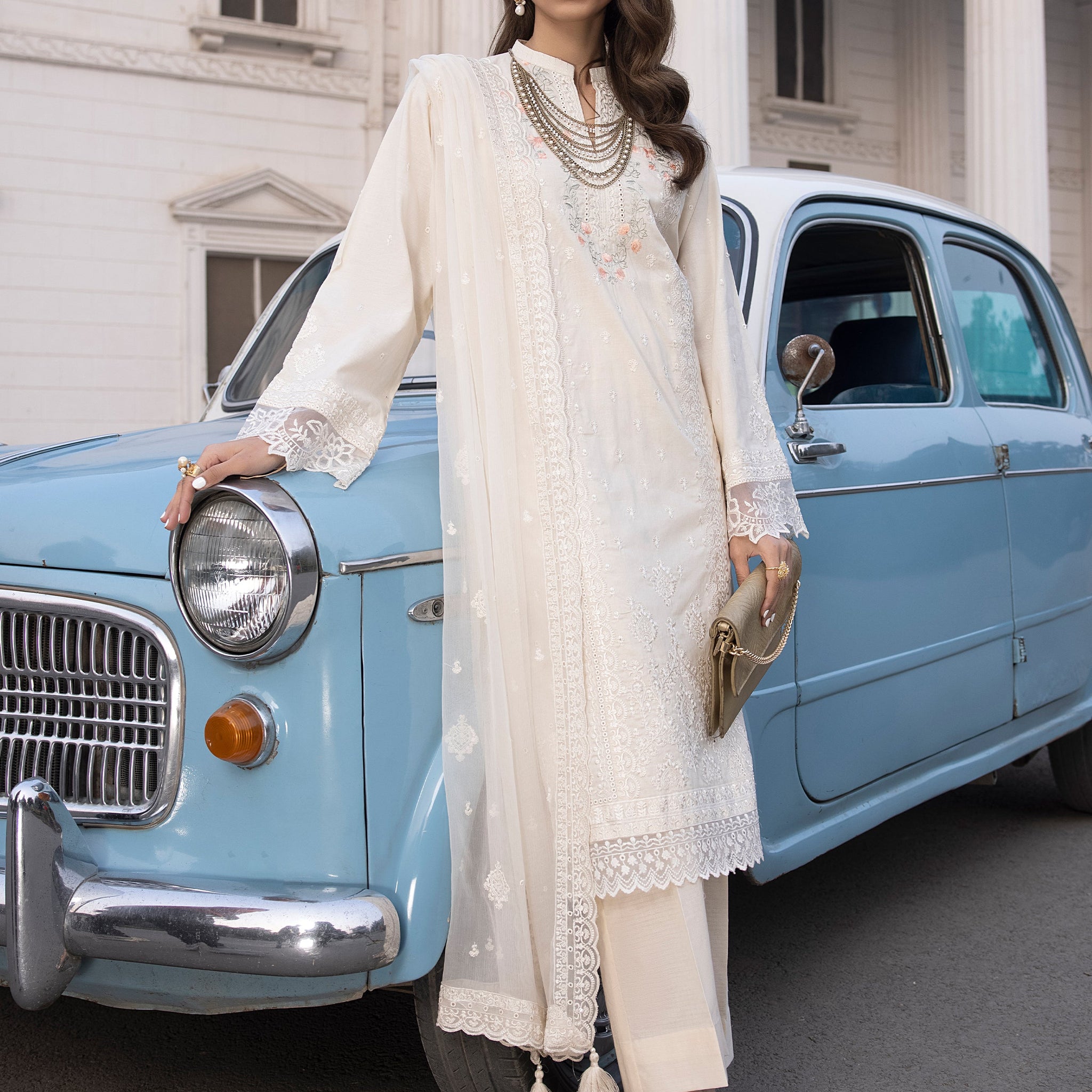 LSM | Spring Embroidered 24 | A-11 - Pakistani Clothes for women, in United Kingdom and United States