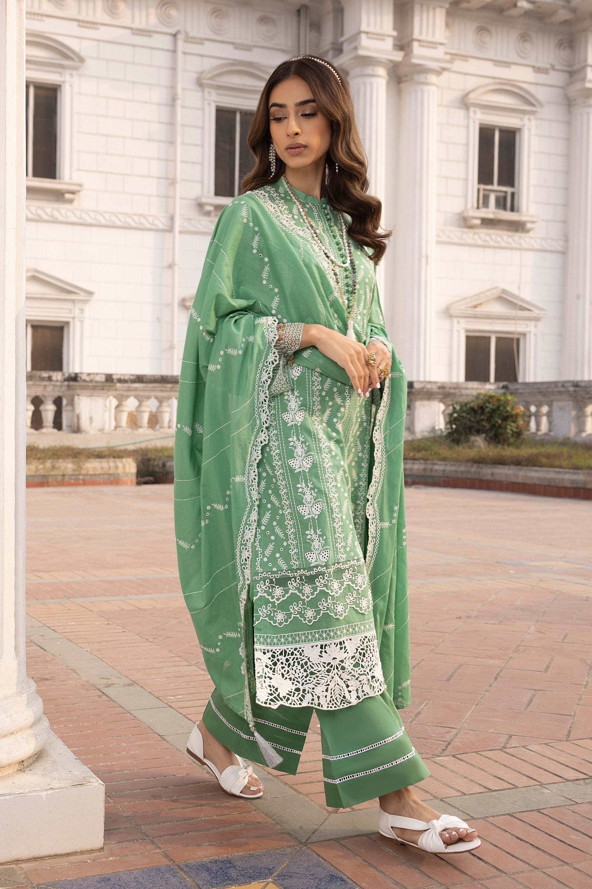 LSM | Spring Embroidered 24 | A-2 - Pakistani Clothes for women, in United Kingdom and United States