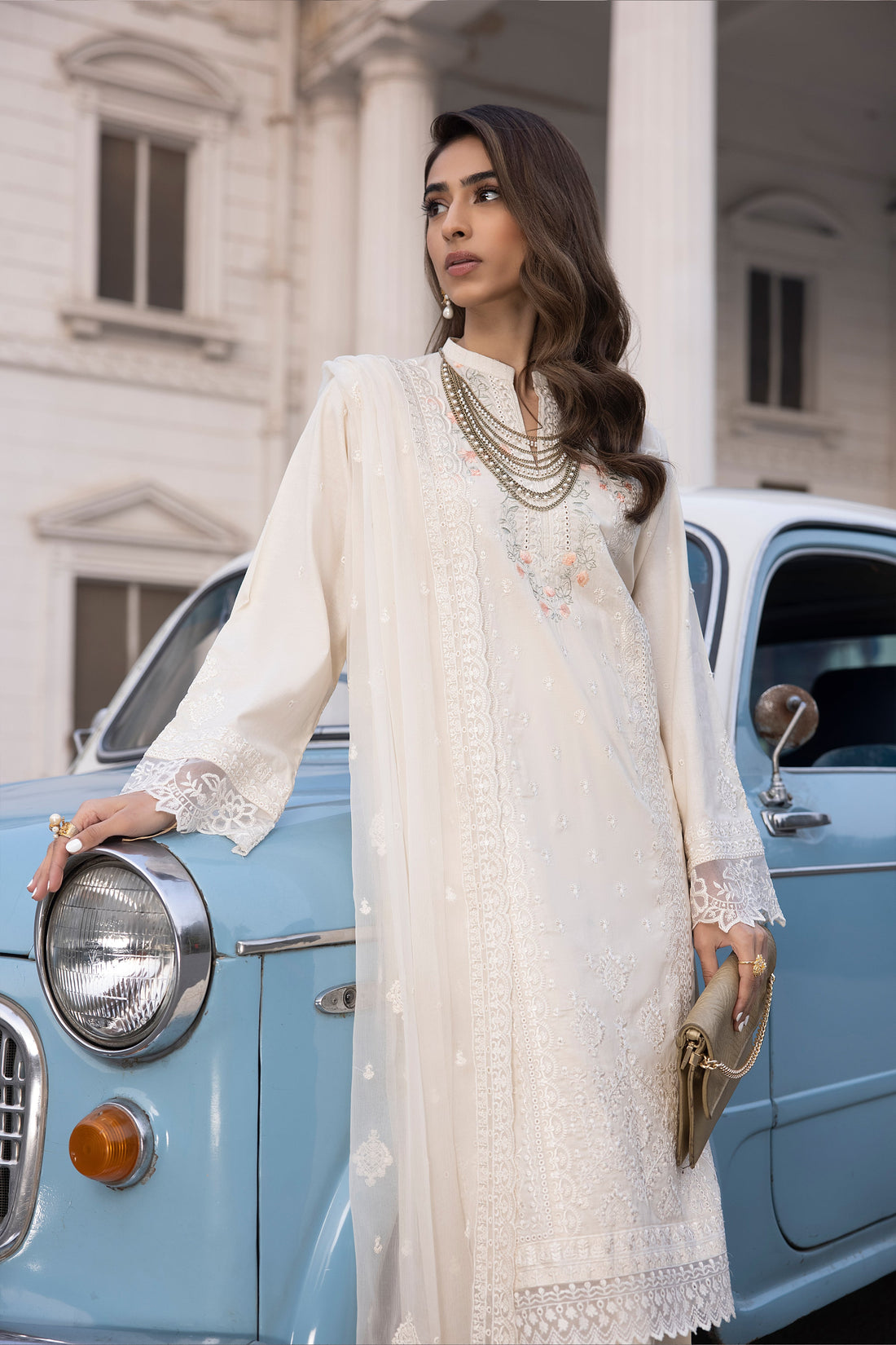 LSM | Spring Embroidered 24 | A-11 - Pakistani Clothes for women, in United Kingdom and United States