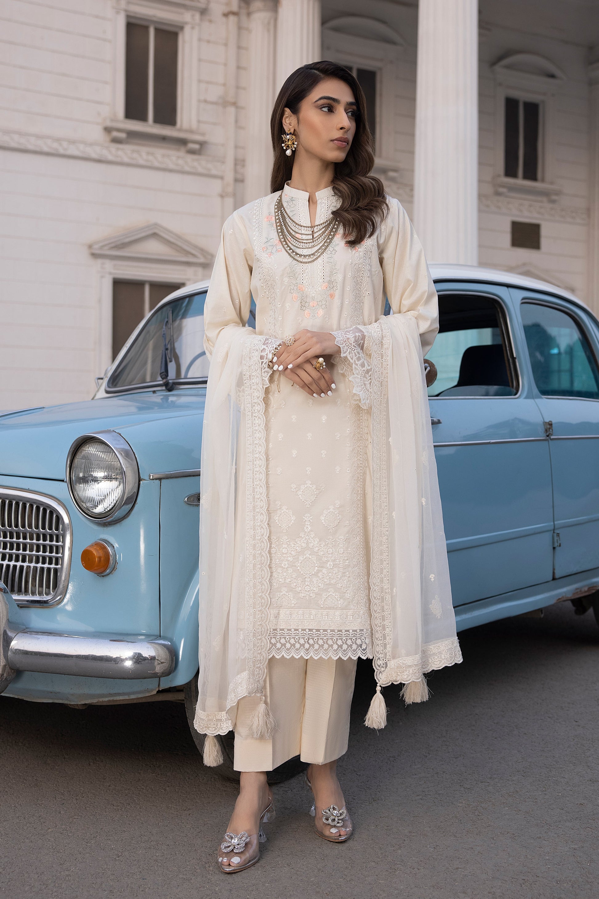 LSM | Spring Embroidered 24 | A-11 - Pakistani Clothes for women, in United Kingdom and United States