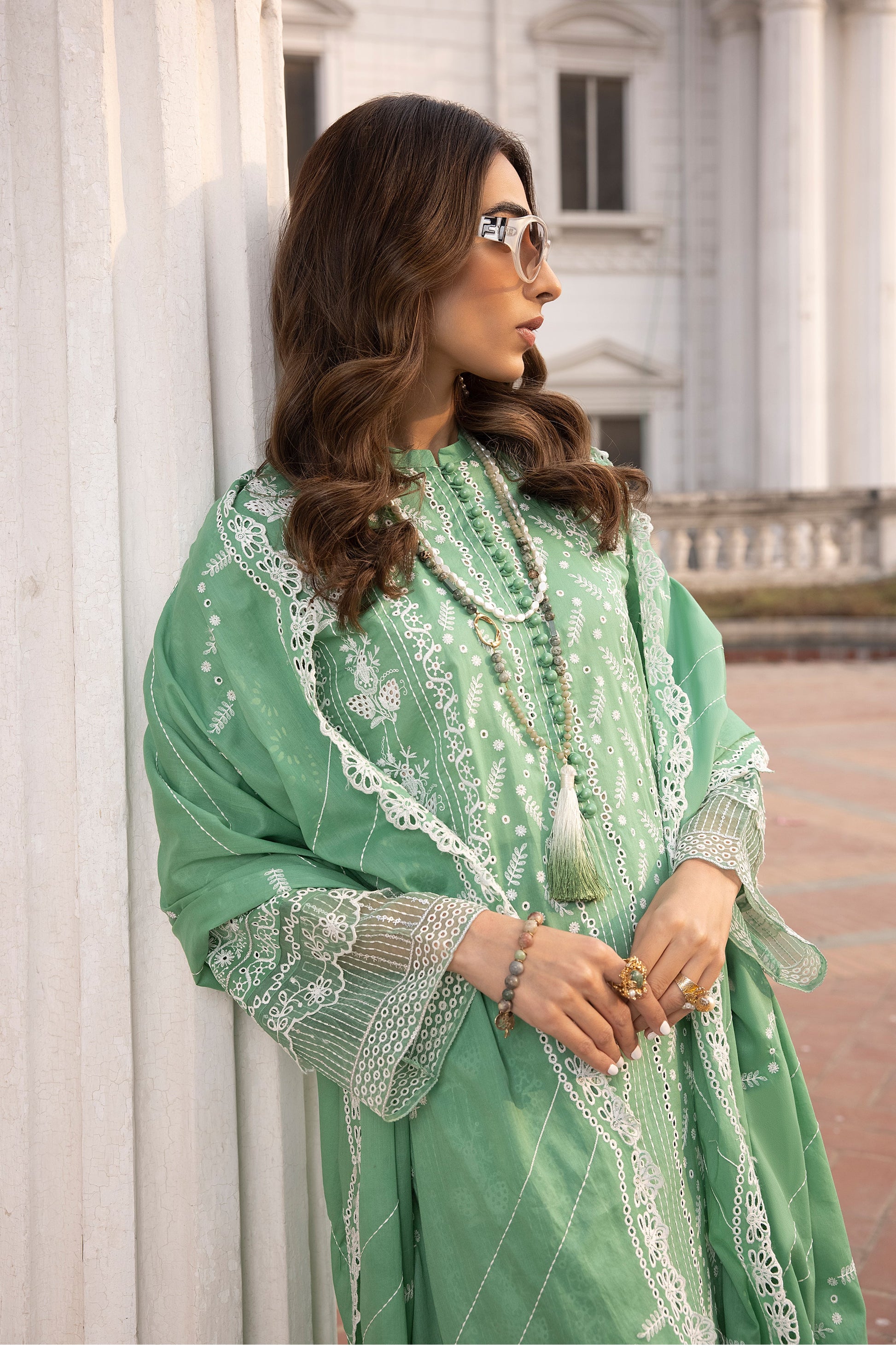 LSM | Spring Embroidered 24 | A-2 - Pakistani Clothes for women, in United Kingdom and United States