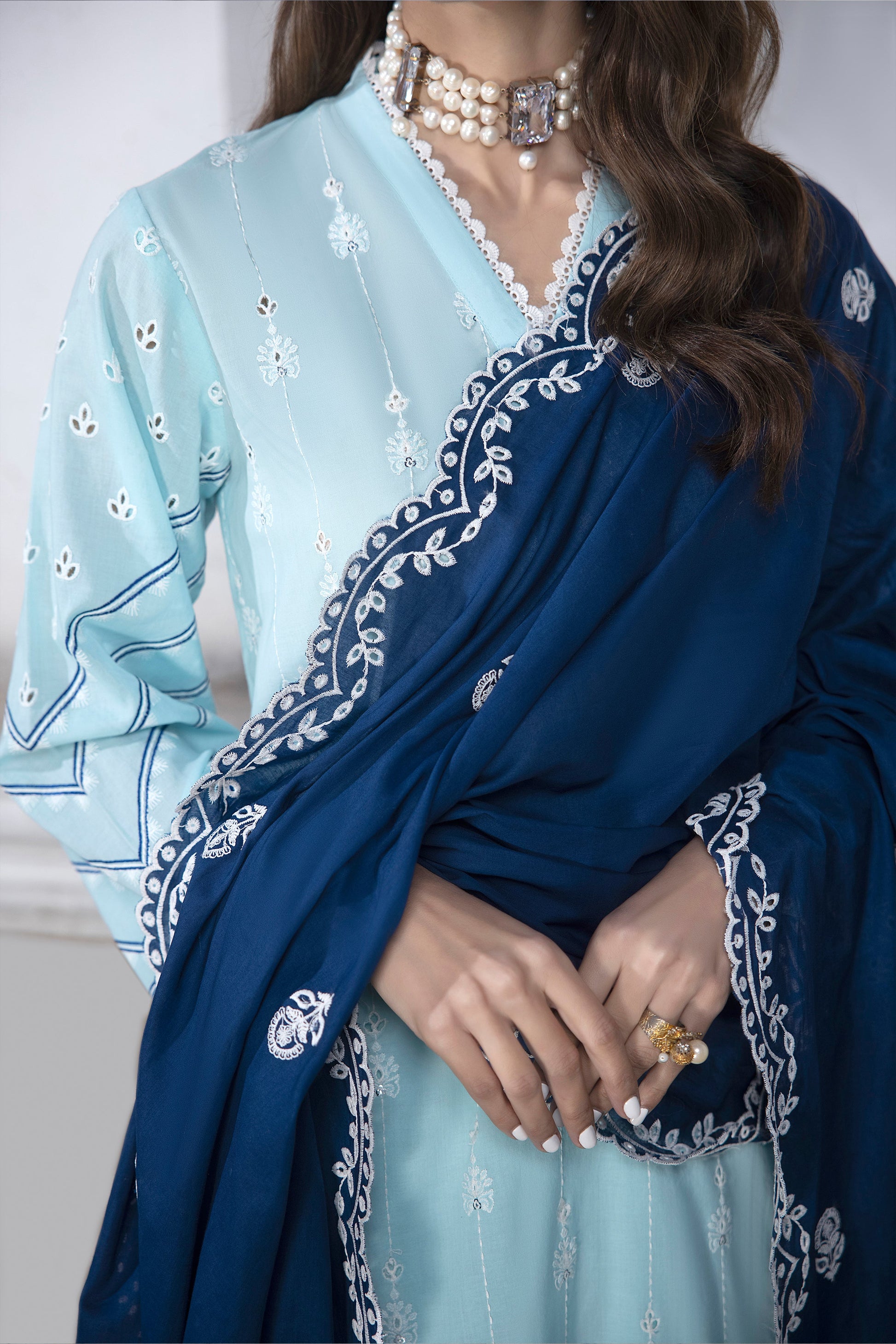 LSM | Spring Embroidered 24 | A-1 - Pakistani Clothes for women, in United Kingdom and United States