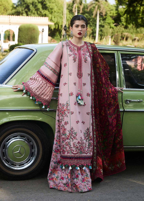 Hussain Rehar | SS Lawn 24 | Sakura - Hoorain Designer Wear - Pakistani Ladies Branded Stitched Clothes in United Kingdom, United states, CA and Australia