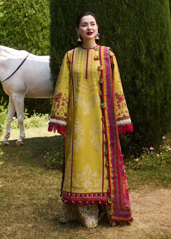Hussain Rehar | SS Lawn 24 | Zest - Hoorain Designer Wear - Pakistani Ladies Branded Stitched Clothes in United Kingdom, United states, CA and Australia