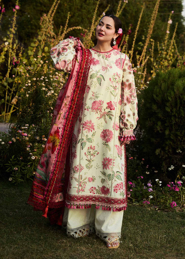 Hussain Rehar | SS Lawn 24 | Gleam - Pakistani Clothes for women, in United Kingdom and United States