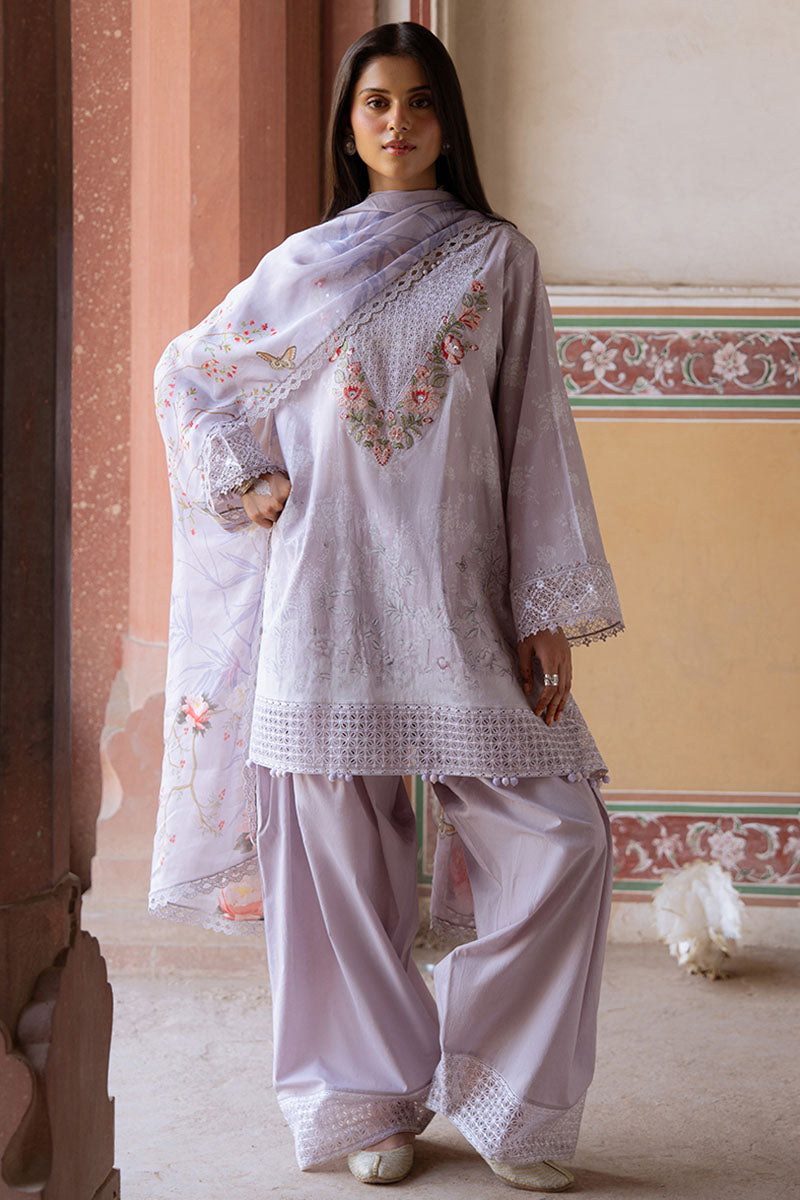 Cross Stitch | Eid Lawn Edit 25 | VIOLET POSY