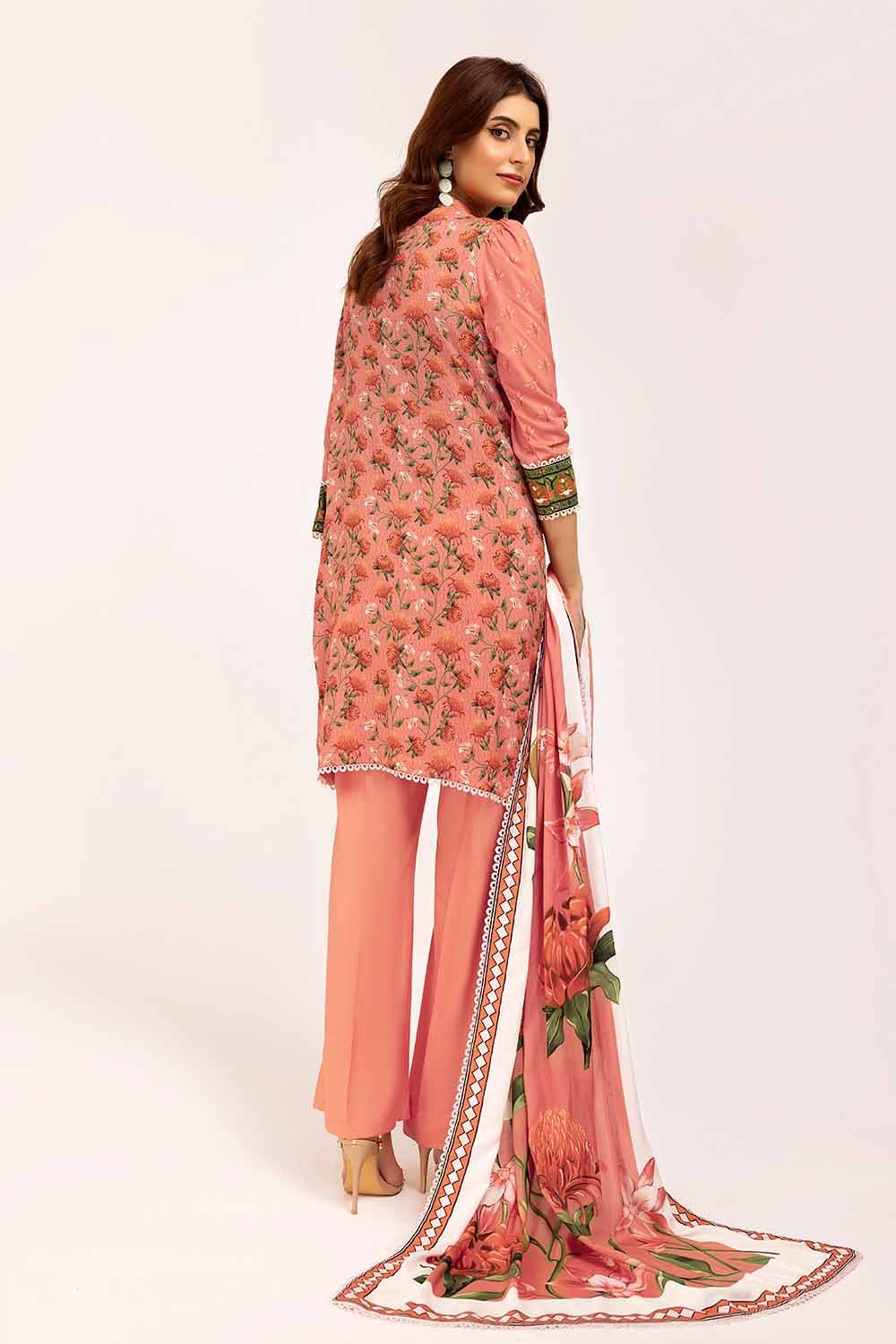 Gul Ahmed | Winter Collection 24 | Linen Suit LT-42009