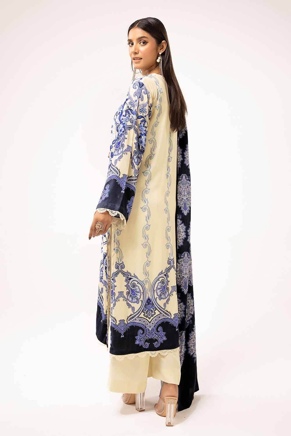 Gul Ahmed | Winter Collection 24 | Linen Suit LT-42010