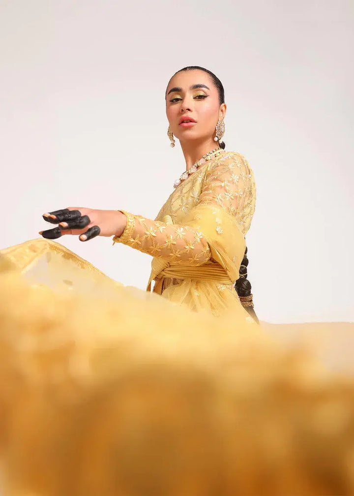 Tena Durrani | Amelie Luxe Formals | Sunflower - Pakistani Clothes for women, in United Kingdom and United States