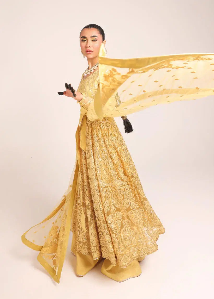 Tena Durrani | Amelie Luxe Formals | Sunflower - Pakistani Clothes for women, in United Kingdom and United States