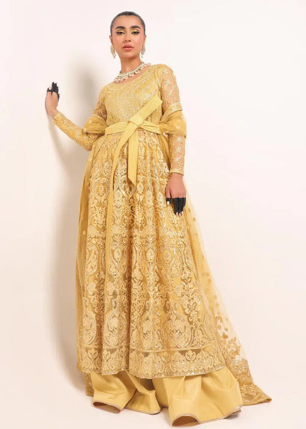 Tena Durrani | Amelie Luxe Formals | Sunflower - Hoorain Designer Wear - Pakistani Ladies Branded Stitched Clothes in United Kingdom, United states, CA and Australia