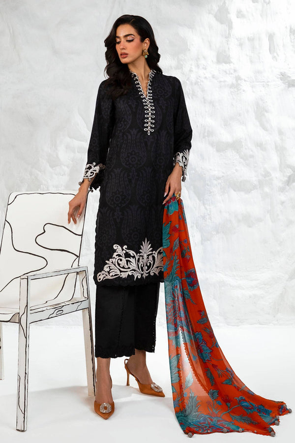 Sana Safinaz | Muzlin Summer 24 | 003A-CI - Hoorain Designer Wear - Pakistani Designer Clothes for women, in United Kingdom, United states, CA and Australia