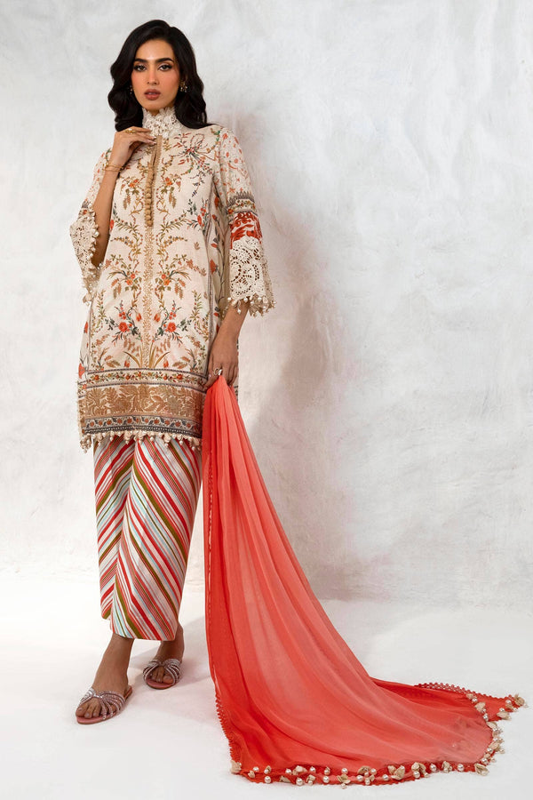 Sana Safinaz | Muzlin Summer 24 | 005A-CI - Hoorain Designer Wear - Pakistani Designer Clothes for women, in United Kingdom, United states, CA and Australia