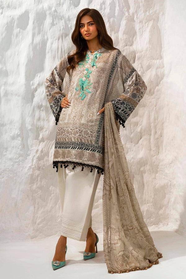 Sana Safinaz | Muzlin Summer 24 | 006A-CI - Hoorain Designer Wear - Pakistani Designer Clothes for women, in United Kingdom, United states, CA and Australia