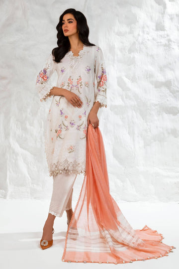 Sana Safinaz | Muzlin Summer 24 | 007B-DG - Pakistani Clothes for women, in United Kingdom and United States