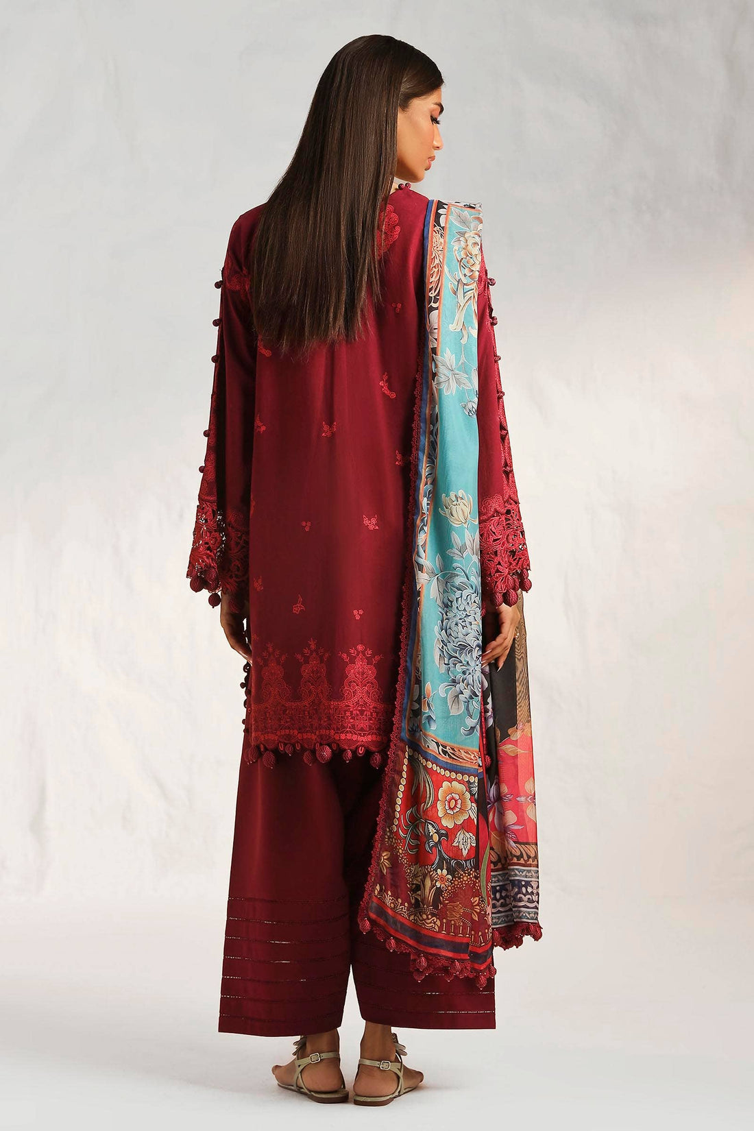 Sana Safinaz | Muzlin Summer 24 | 008B-CK - Pakistani Clothes for women, in United Kingdom and United States