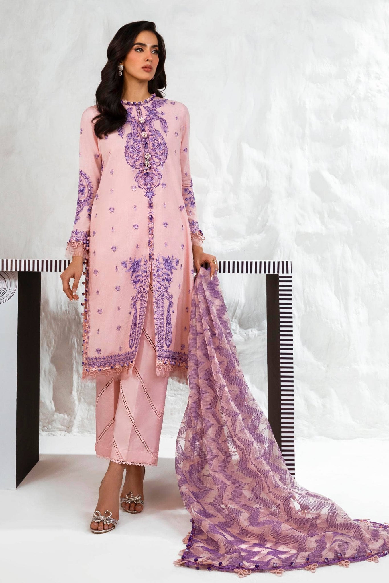 Sana Safinaz | Muzlin Summer 24 | 009B-CT - Pakistani Clothes for women, in United Kingdom and United States