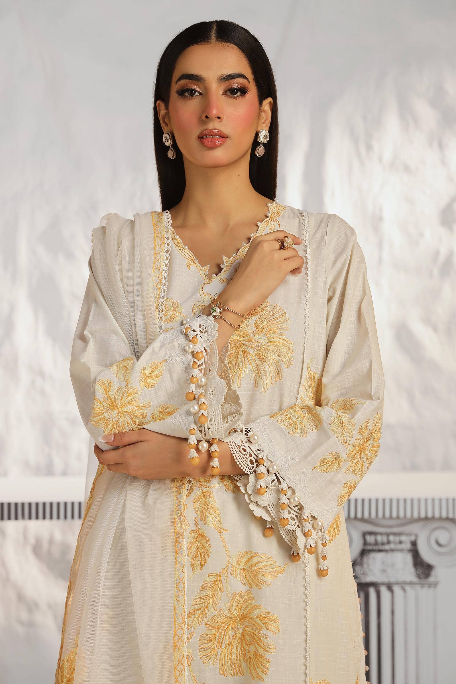 Sana Safinaz | Muzlin Summer 24 | 011B-CT - Pakistani Clothes for women, in United Kingdom and United States