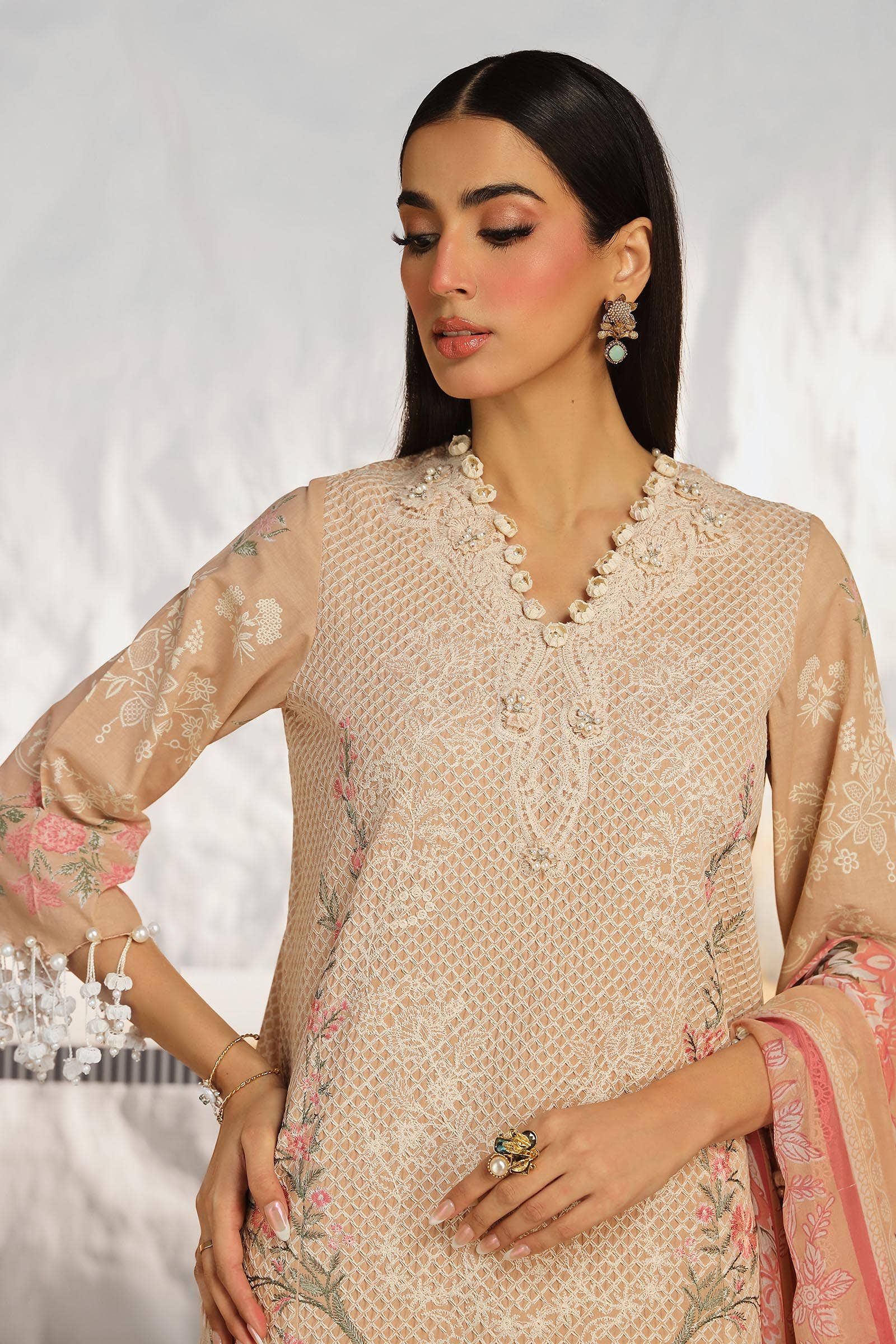 Sana Safinaz | Muzlin Summer 24 | 012B-CJ - Pakistani Clothes for women, in United Kingdom and United States