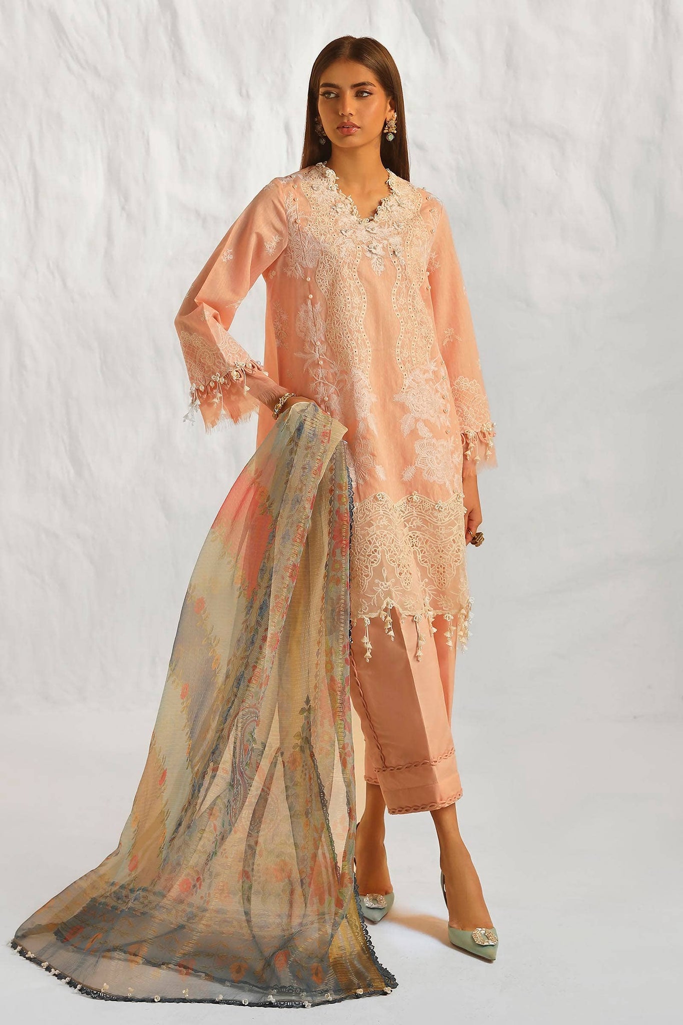 Sana Safinaz | Muzlin Summer 24 | 013A-DH - Pakistani Clothes for women, in United Kingdom and United States