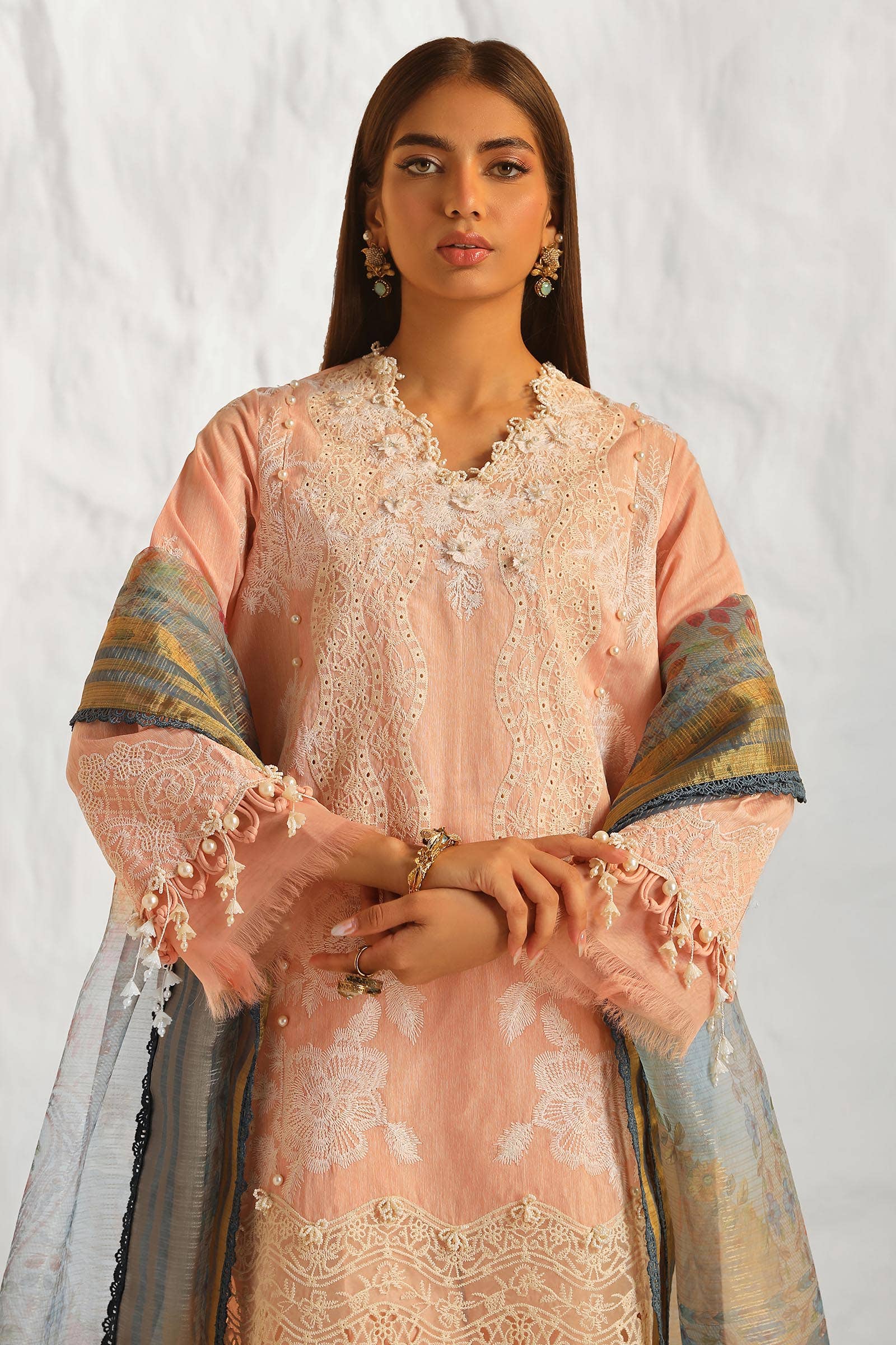 Sana Safinaz | Muzlin Summer 24 | 013A-DH - Pakistani Clothes for women, in United Kingdom and United States