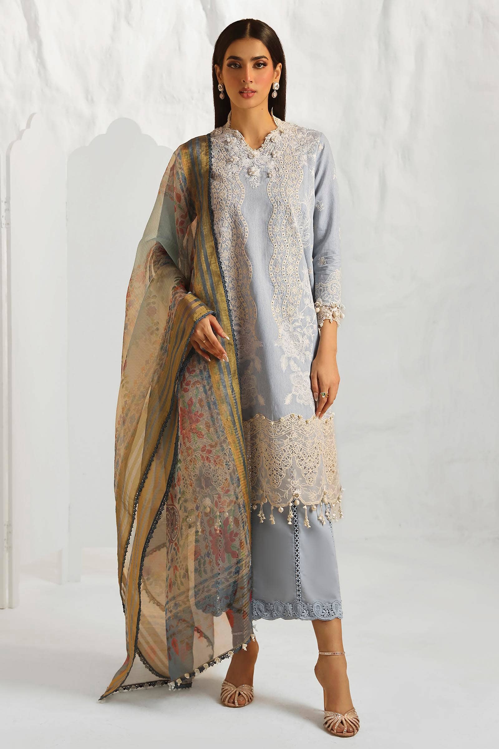 Sana Safinaz | Muzlin Summer 24 | 013B-DH - Pakistani Clothes for women, in United Kingdom and United States