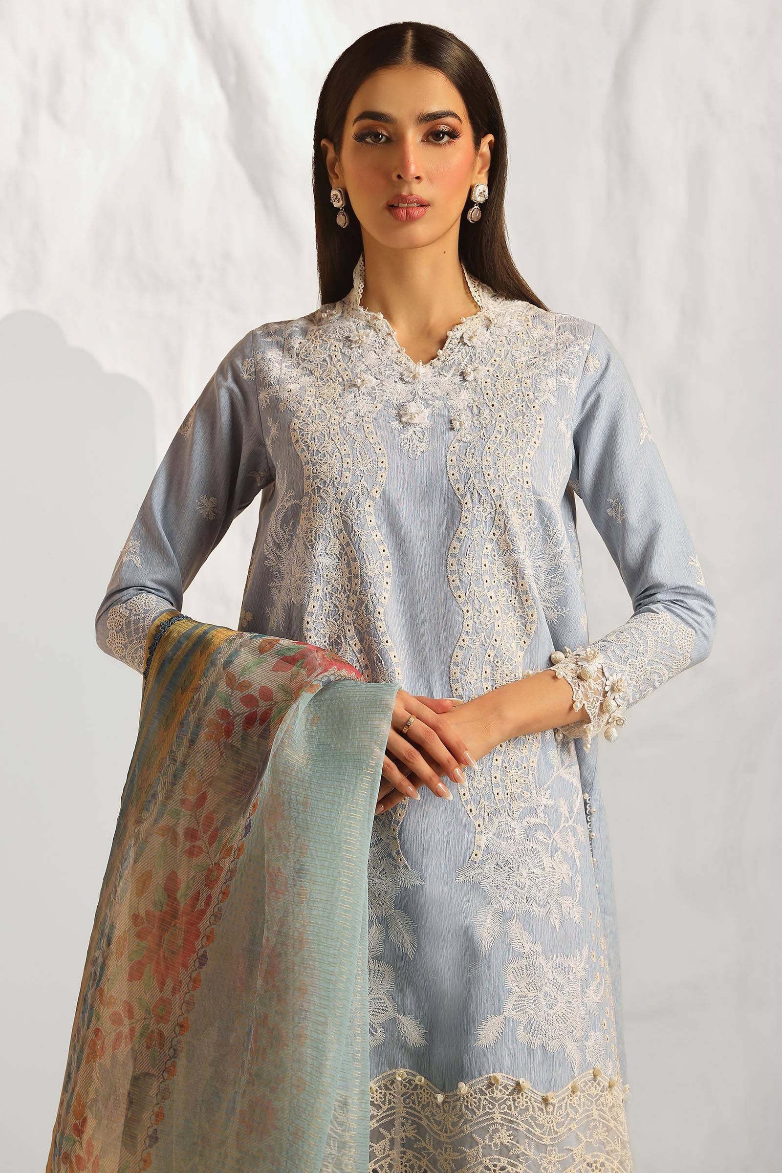 Sana Safinaz | Muzlin Summer 24 | 013B-DH - Pakistani Clothes for women, in United Kingdom and United States