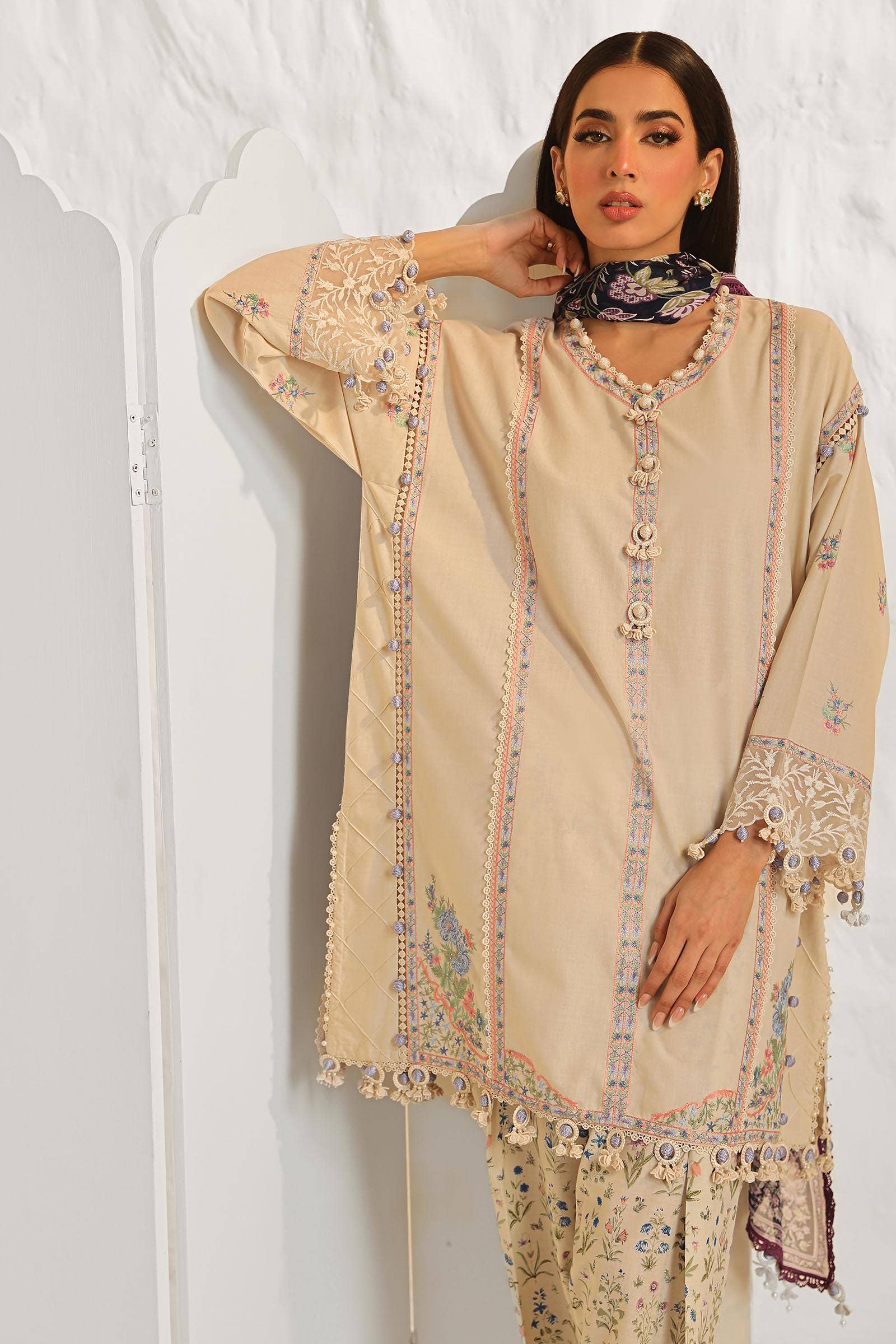 Sana Safinaz | Muzlin Summer 24 | 014A-CJ - Pakistani Clothes for women, in United Kingdom and United States