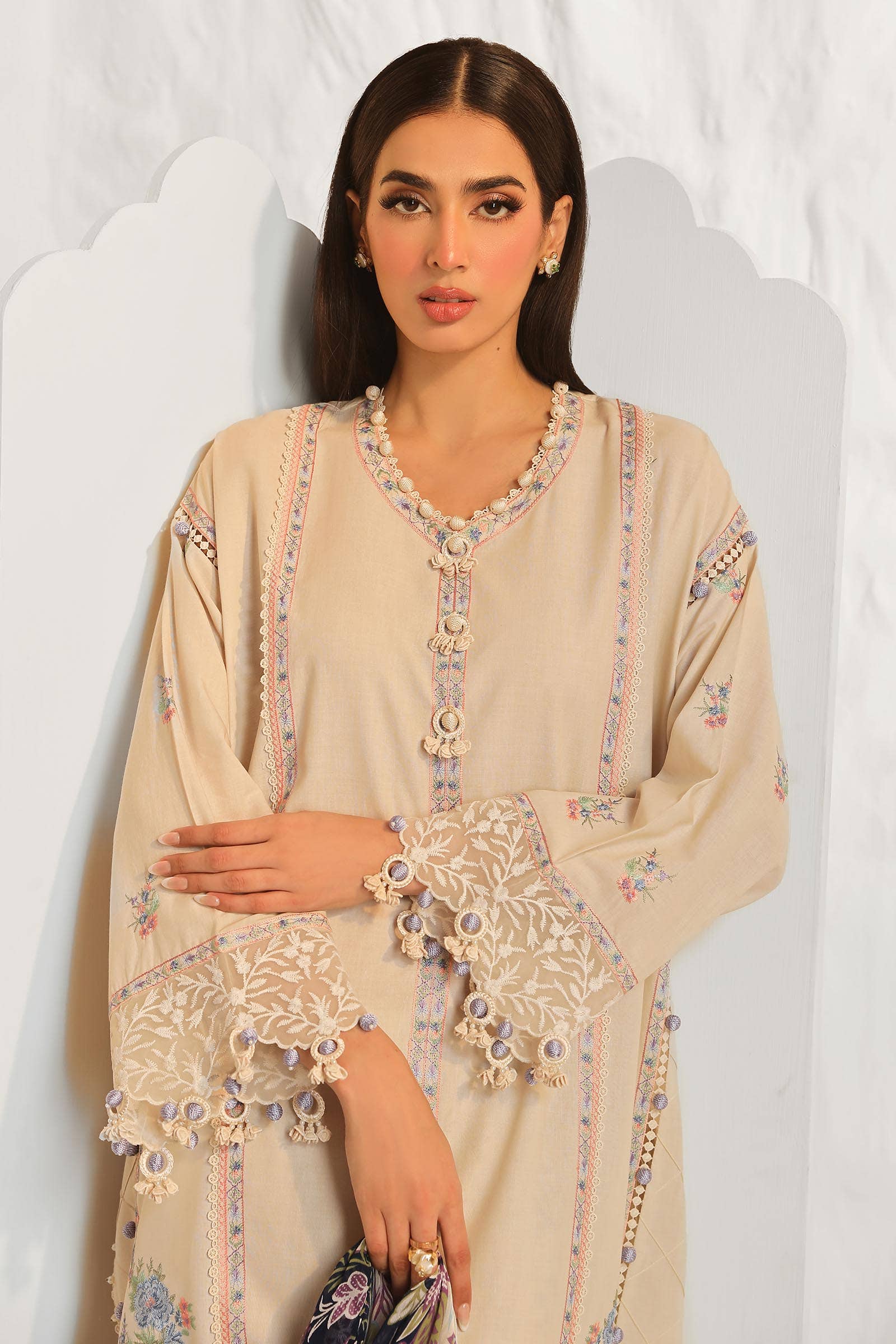 Sana Safinaz | Muzlin Summer 24 | 014A-CJ - Pakistani Clothes for women, in United Kingdom and United States