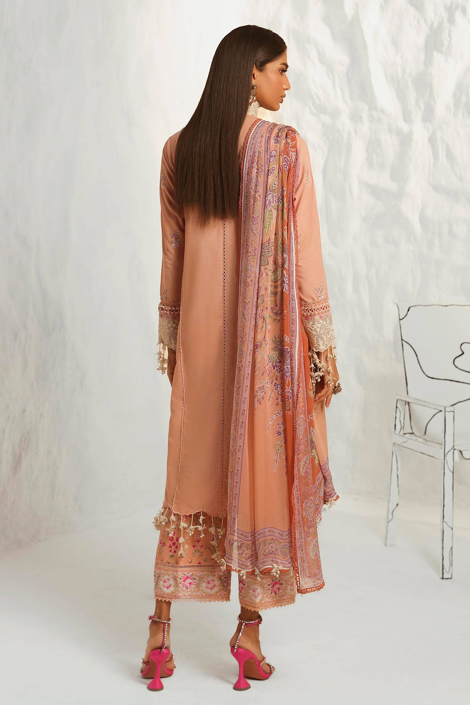 Sana Safinaz | Muzlin Summer 24 | 014B-CJ - Pakistani Clothes for women, in United Kingdom and United States