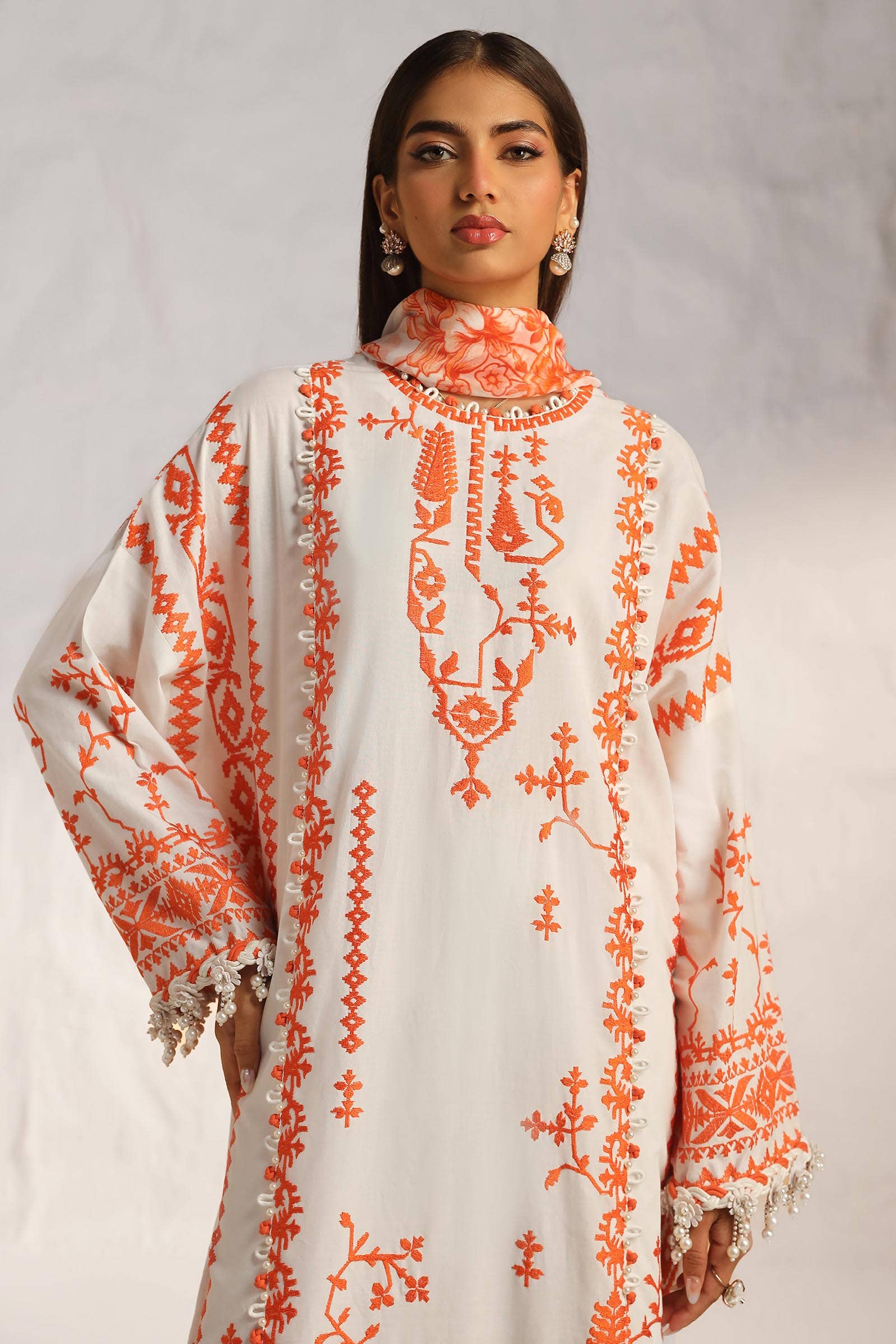 Sana Safinaz | Muzlin Summer 24 | 017B-CJ - Pakistani Clothes for women, in United Kingdom and United States