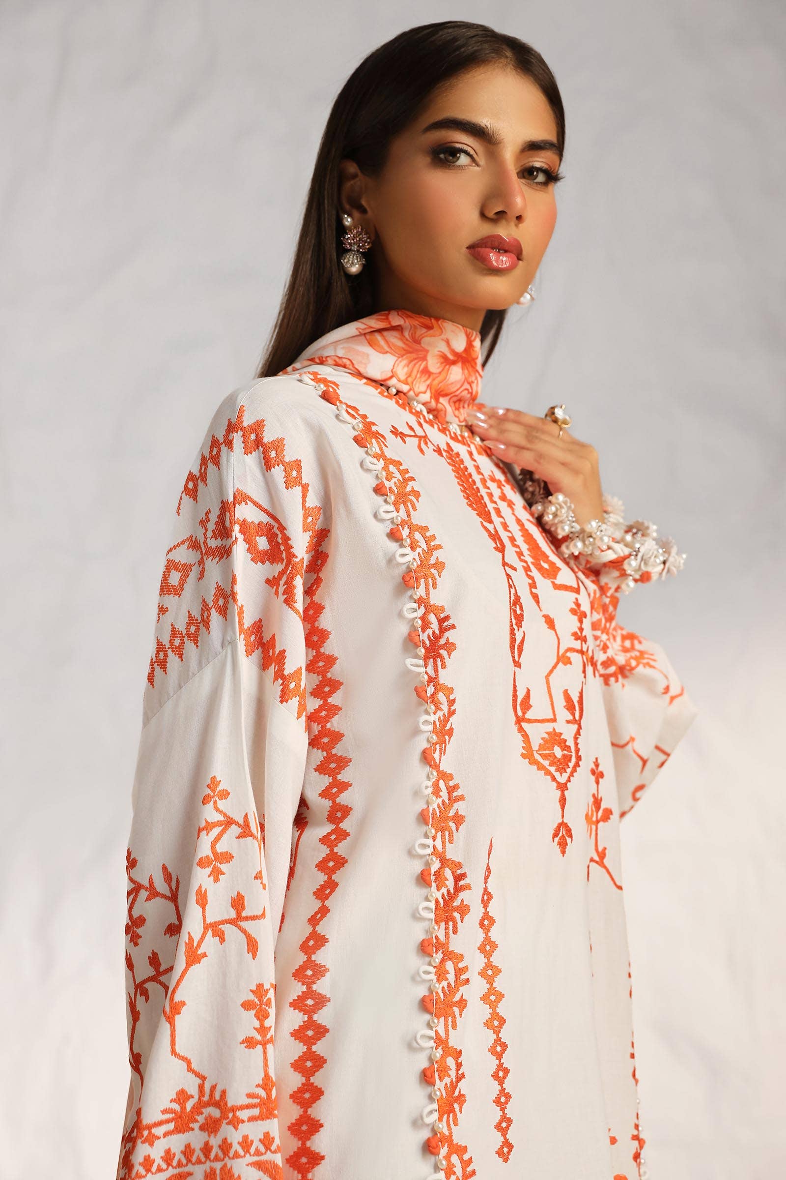 Sana Safinaz | Muzlin Summer 24 | 017B-CJ - Pakistani Clothes for women, in United Kingdom and United States