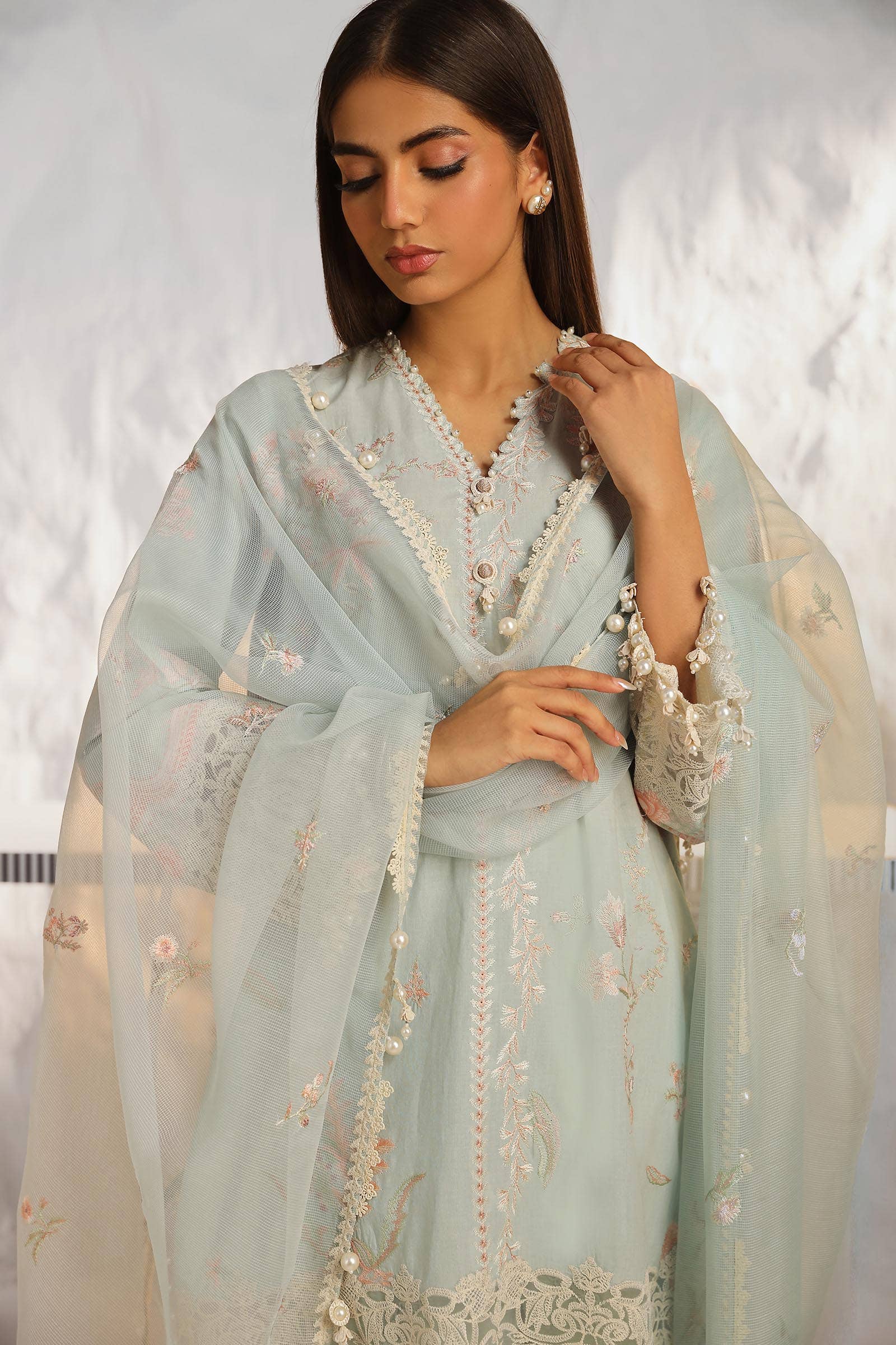 Sana Safinaz | Muzlin Summer 24 | 018A-CV - Pakistani Clothes for women, in United Kingdom and United States