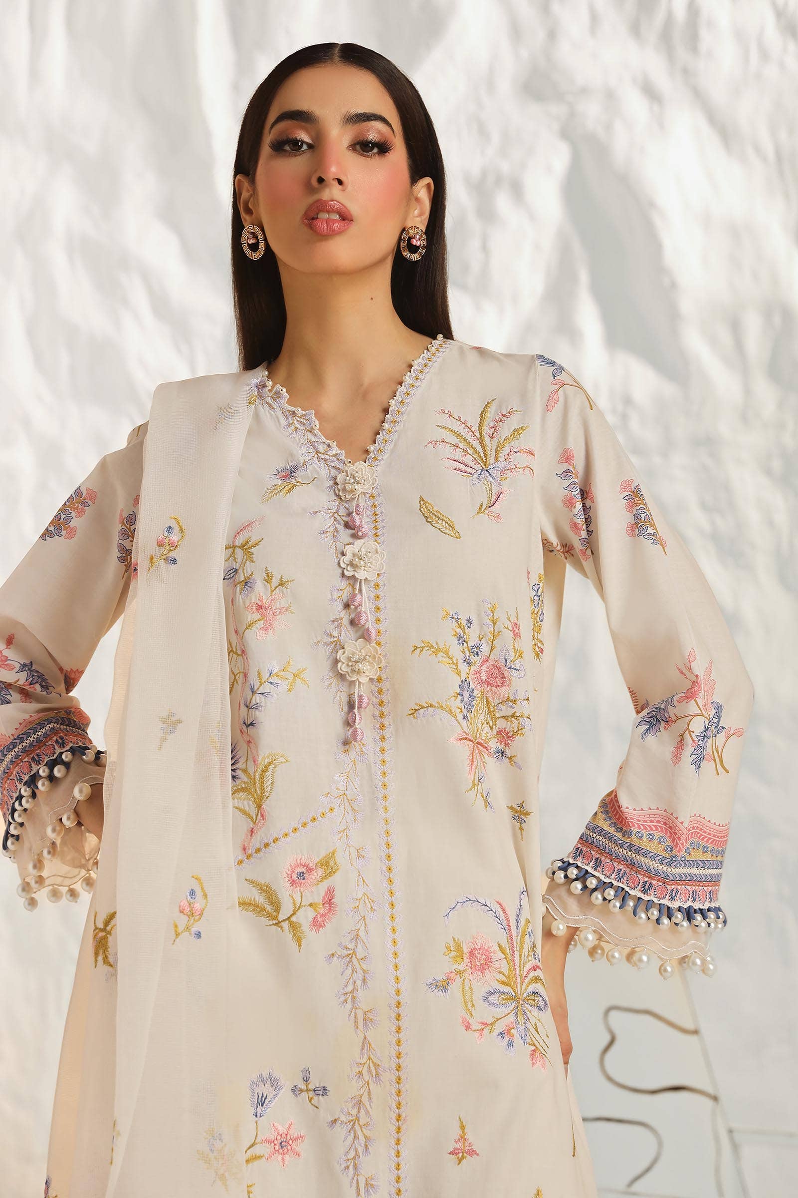 Sana Safinaz | Muzlin Summer 24 | 018B-CV - Pakistani Clothes for women, in United Kingdom and United States