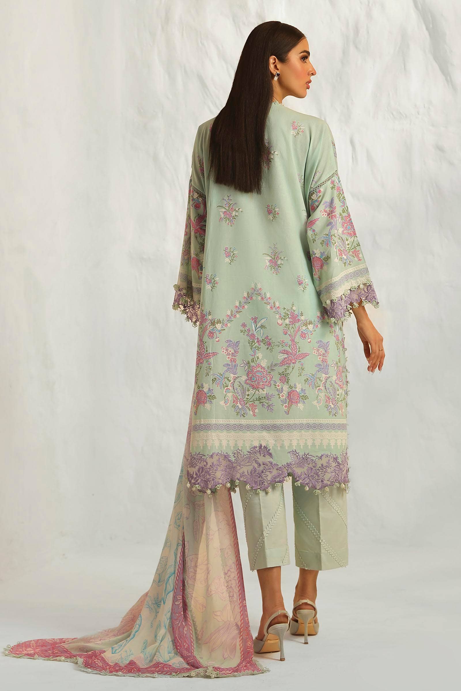 Sana Safinaz | Muzlin Summer 24 | 019B-CJ - Pakistani Clothes for women, in United Kingdom and United States