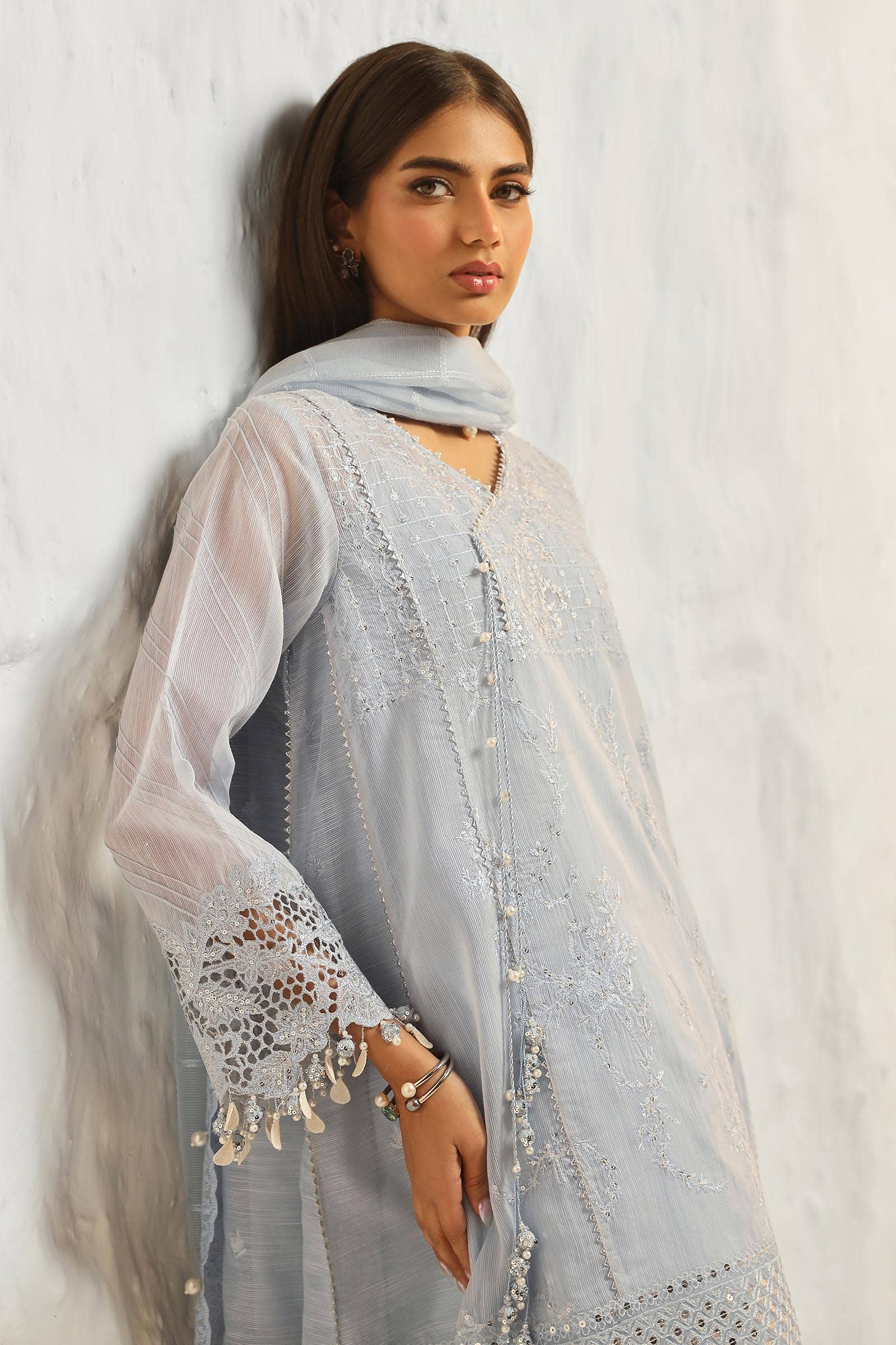 Sana Safinaz | Muzlin Summer 24 | 020A-CV - Pakistani Clothes for women, in United Kingdom and United States