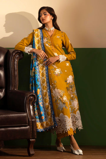 Sana Safinaz | Muzlin Winter 2024 |  M243-008A-3CP