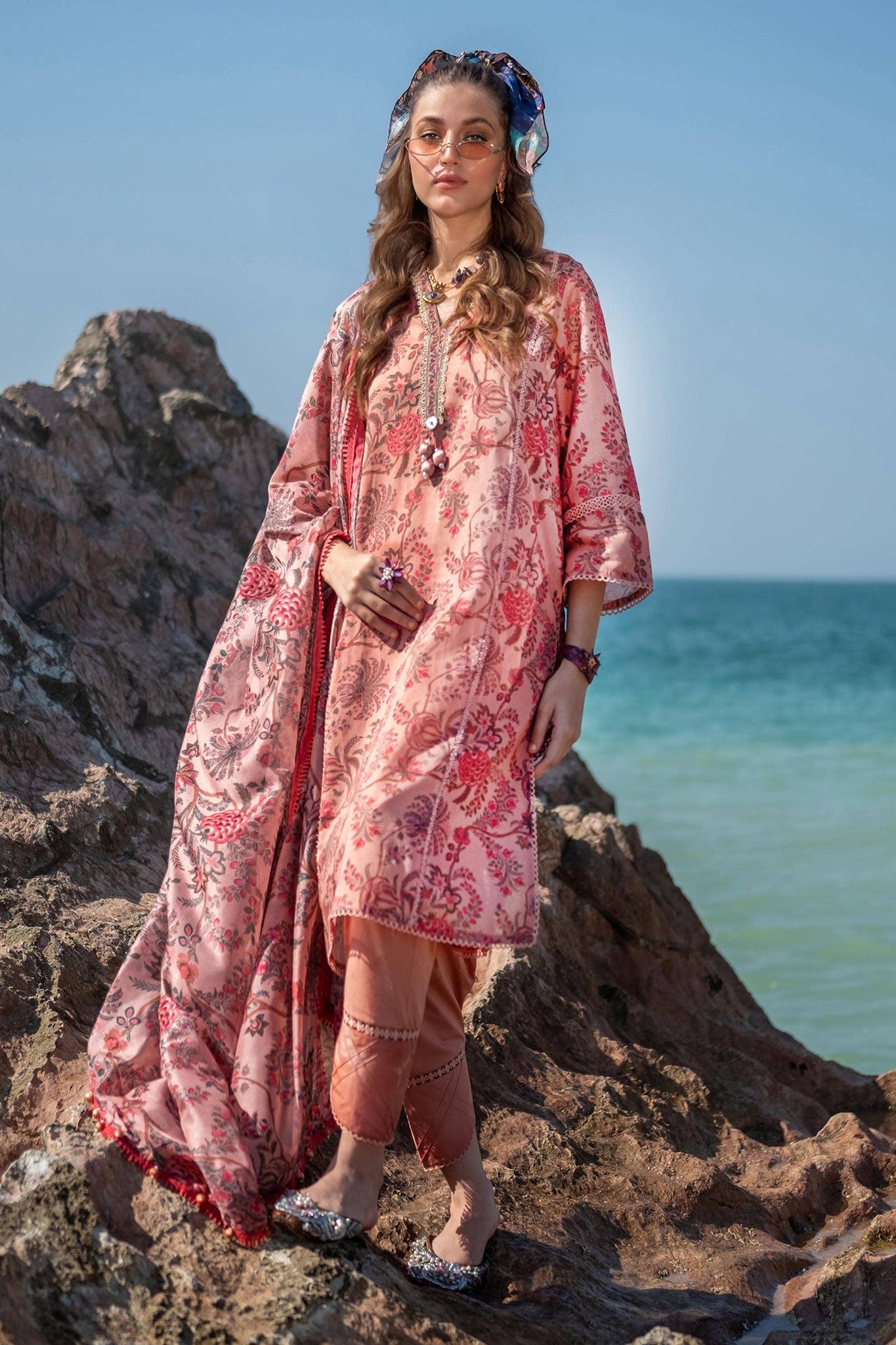 Sana Safinaz | Mahay Spring 24 | H241-016B-3CK - Pakistani Clothes for women, in United Kingdom and United States