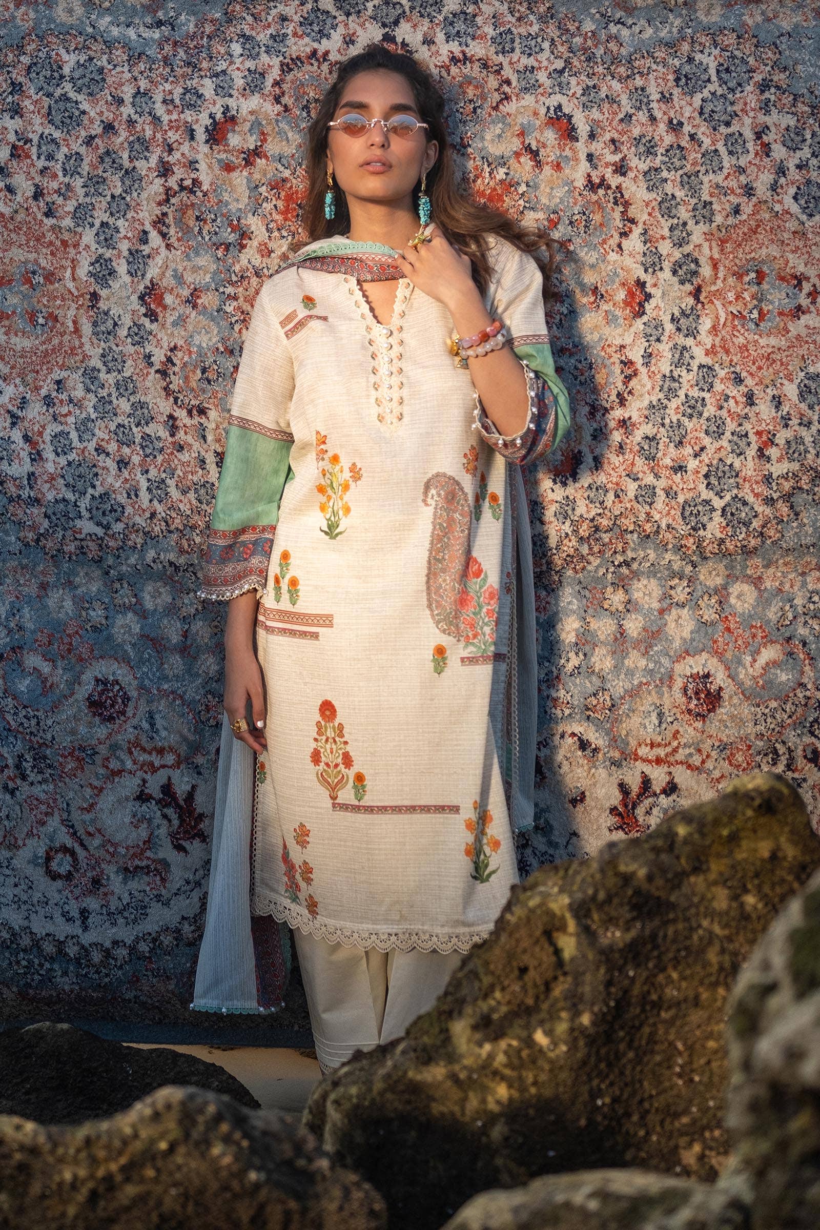 Sana Safinaz | Mahay Spring 24 | H241-022A-2BS - Pakistani Clothes for women, in United Kingdom and United States