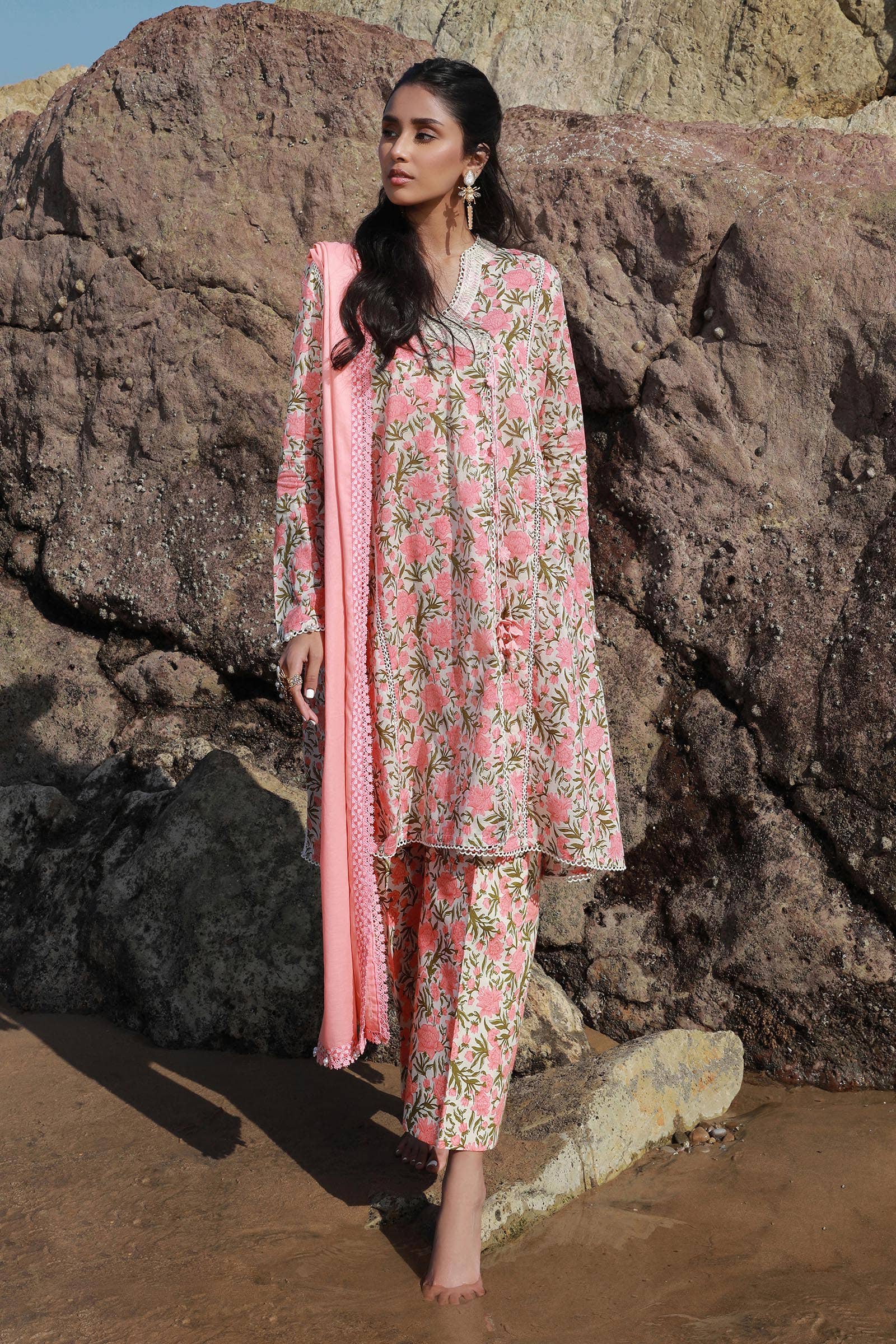 Sana Safinaz | Mahay Spring 24 | H241-004B-3CG - Pakistani Clothes for women, in United Kingdom and United States