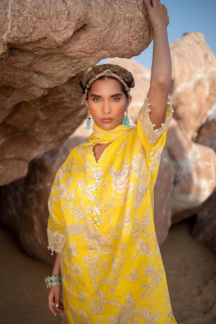 Sana Safinaz | Mahay Spring 24 | H241-001A-3CI - Hoorain Designer Wear - Pakistani Ladies Branded Stitched Clothes in United Kingdom, United states, CA and Australia