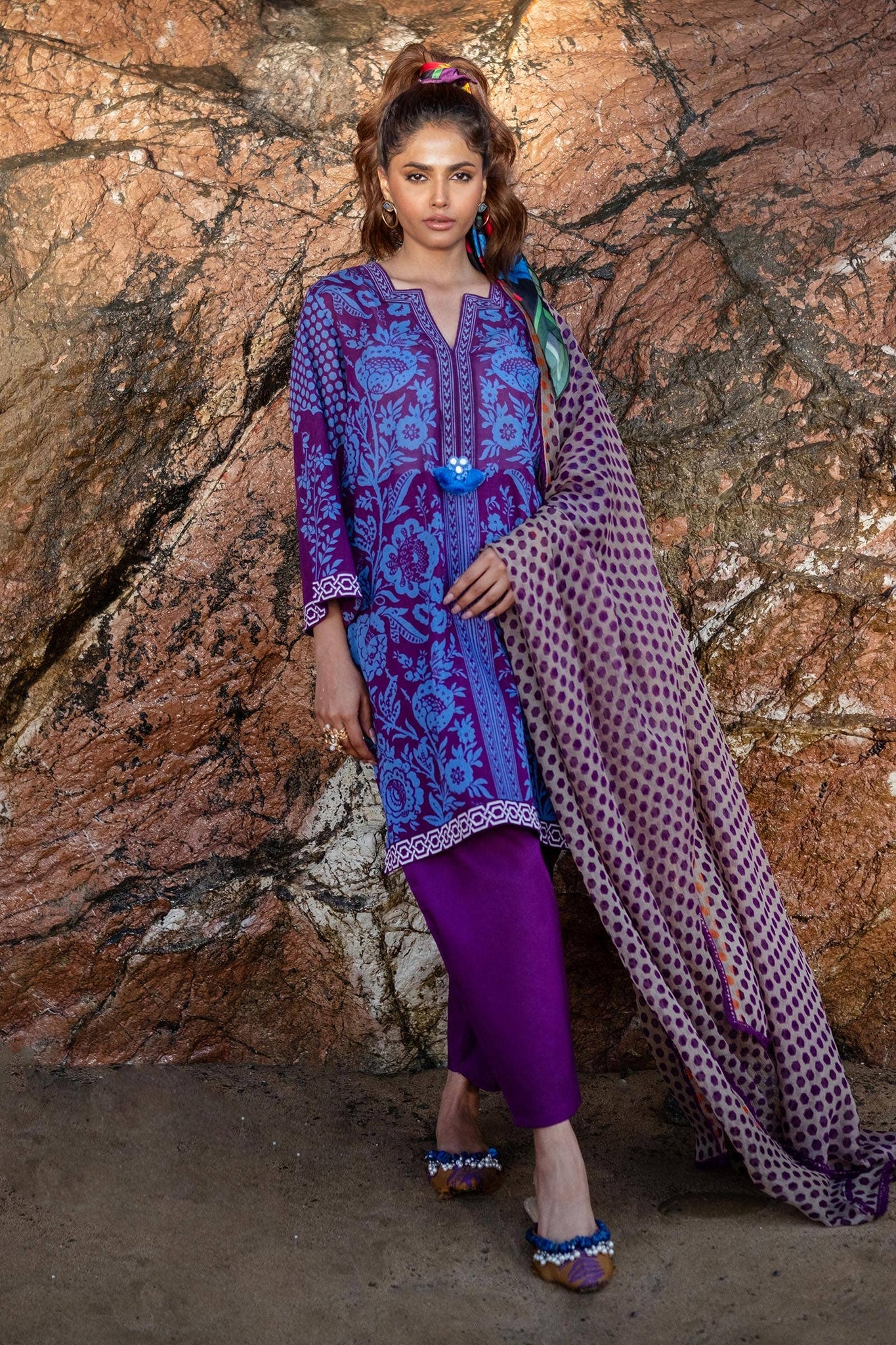 Sana Safinaz | Mahay Spring 24 | H241-010B-3CI - Pakistani Clothes for women, in United Kingdom and United States