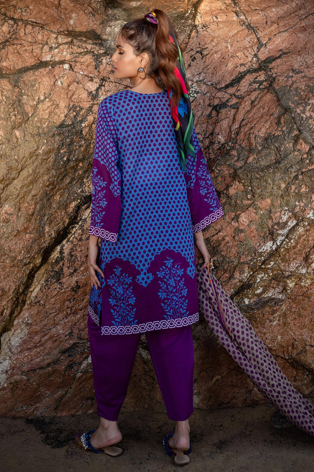 Sana Safinaz | Mahay Spring 24 | H241-010B-3CI - Pakistani Clothes for women, in United Kingdom and United States