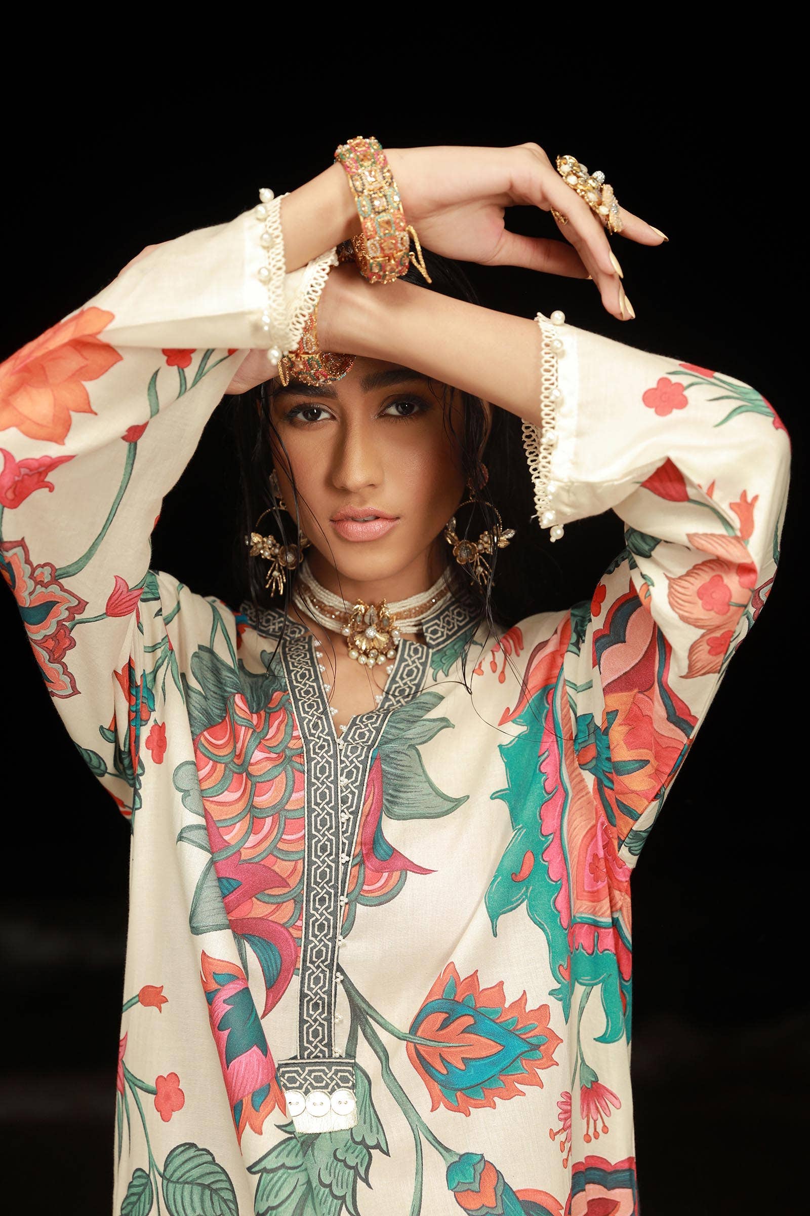 Sana Safinaz | Mahay Spring 24 | H241-011B-2C - Pakistani Clothes for women, in United Kingdom and United States