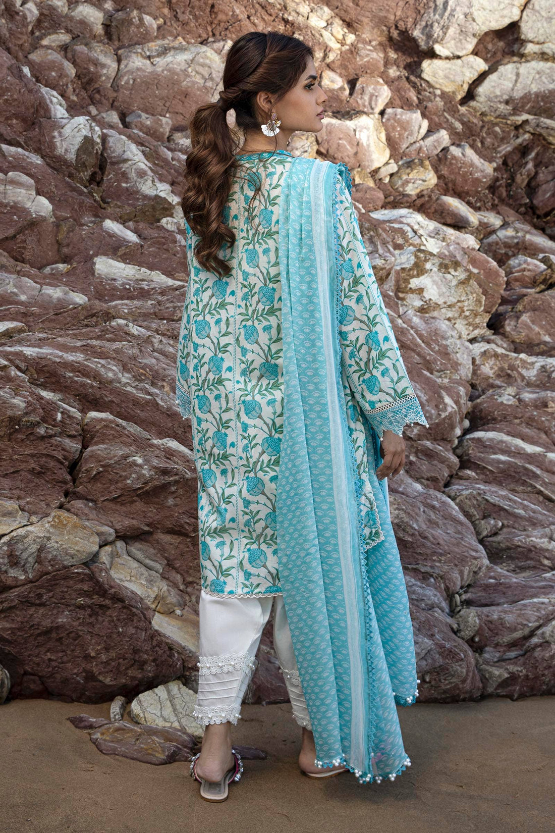 Sana Safinaz | Mahay Spring 24 | H241-002A-2BI - Pakistani Clothes for women, in United Kingdom and United States