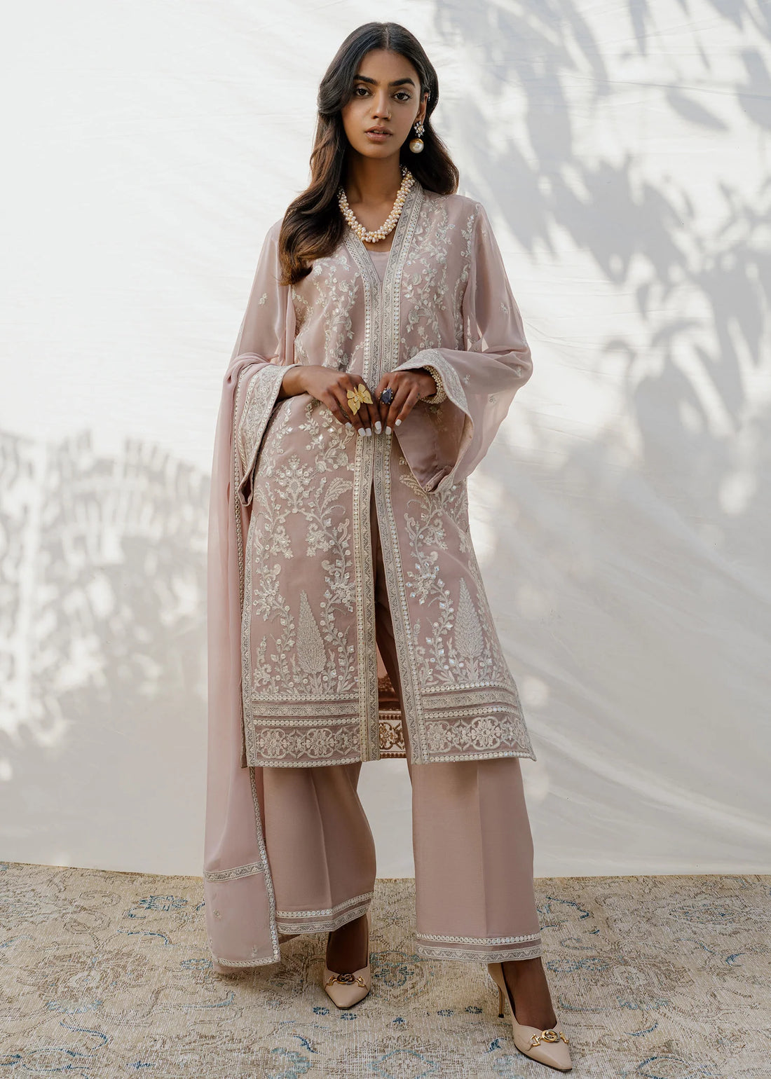 Mahgul | Eid Edit 2024 | Mauve Flora - Pakistani Clothes for women, in United Kingdom and United States