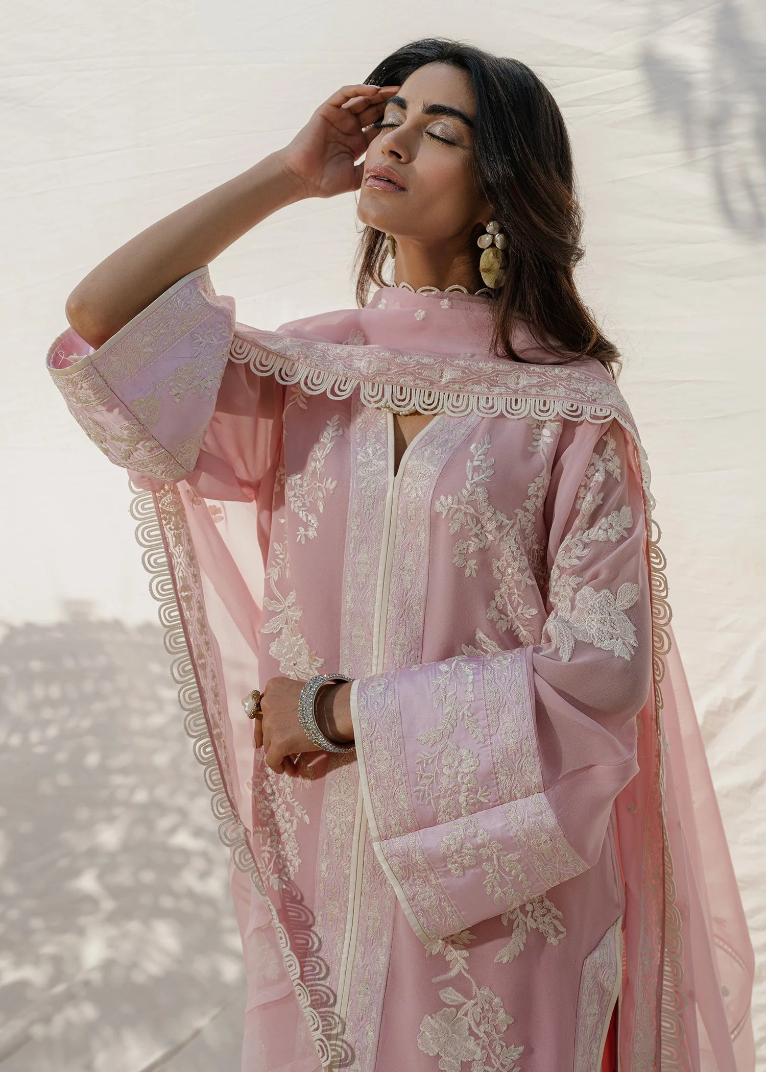 Mahgul | Eid Edit 2024 | Blush Coral - Pakistani Clothes for women, in United Kingdom and United States