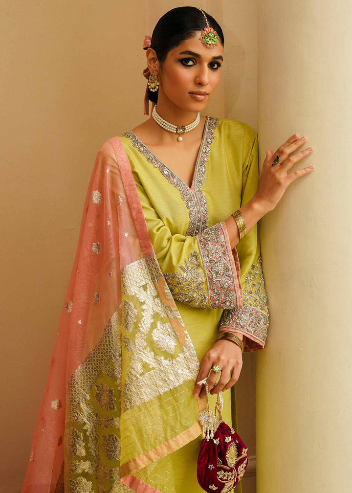 Mahgul | Eid Edit 2024 | Lemon Mint - Pakistani Clothes for women, in United Kingdom and United States