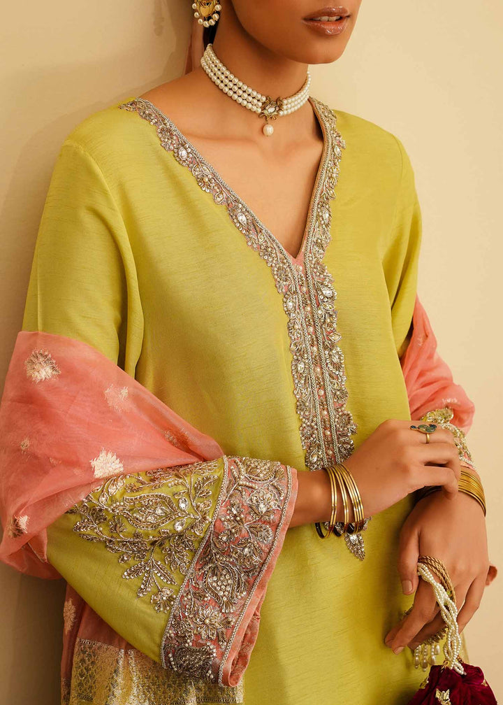 Mahgul | Eid Edit 2024 | Lemon Mint - Pakistani Clothes for women, in United Kingdom and United States