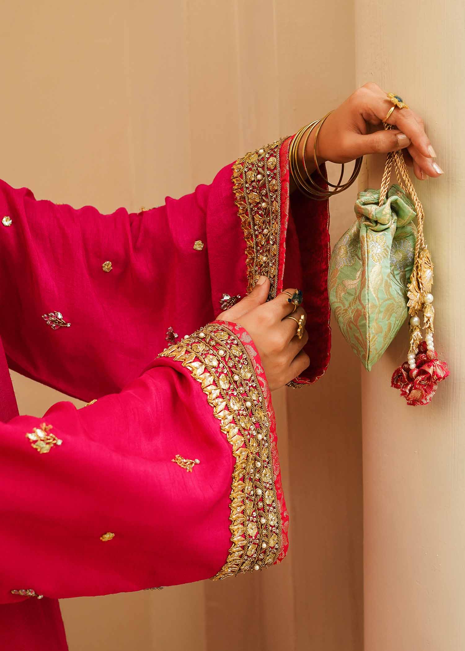 Mahgul | Eid Edit 2024 | Fuschia Rose - Pakistani Clothes for women, in United Kingdom and United States